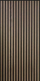 ambi-wall ambi-wall Acoustic Timber Slat Wall Panel | 3m Sapele IUK01841 Timber Slat Panel