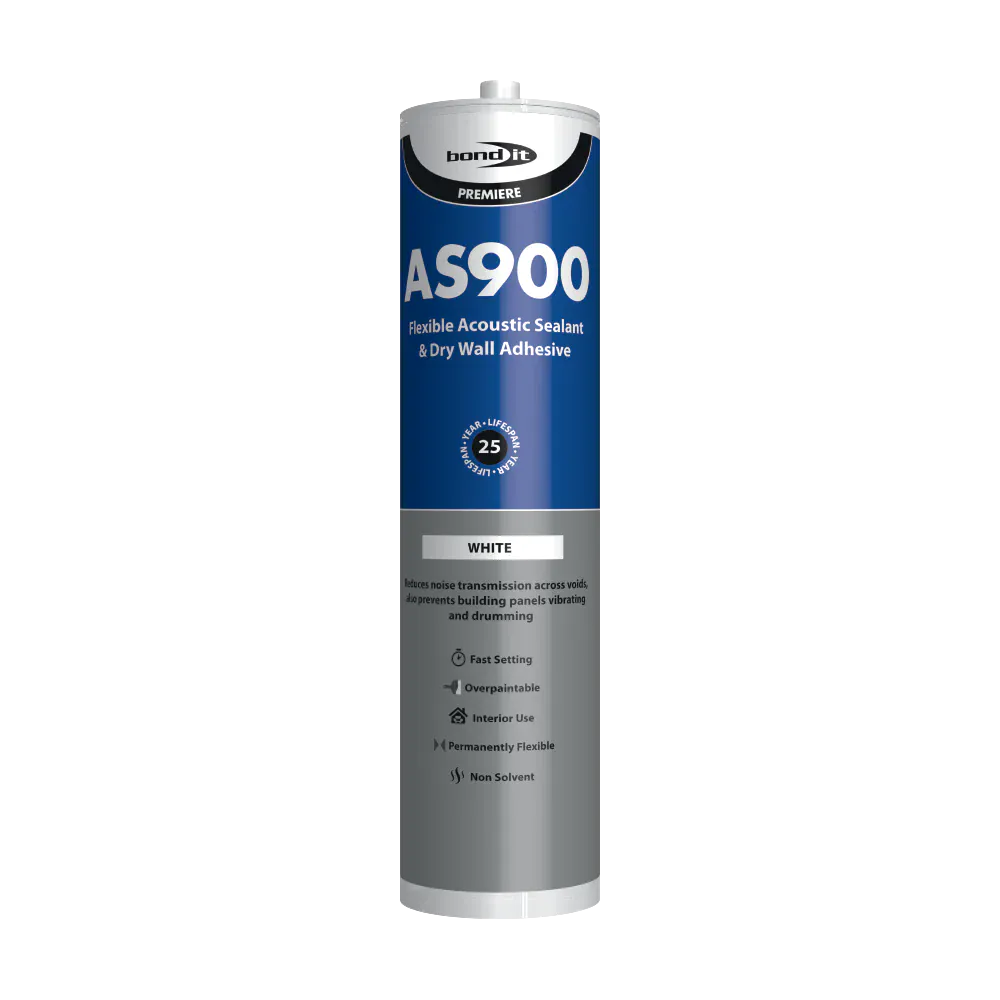 Bond It Bond It AS900 Acoustic Sealant 900ml IUK01182 Building Consumables