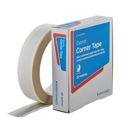 British Gypsum 30m British Gypsum Gyproc Corner Tape BM05592 Building Consumables