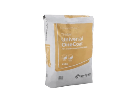 British Gypsum 25kg British Gypsum Thistle Universal OneCoat Building Consumables
