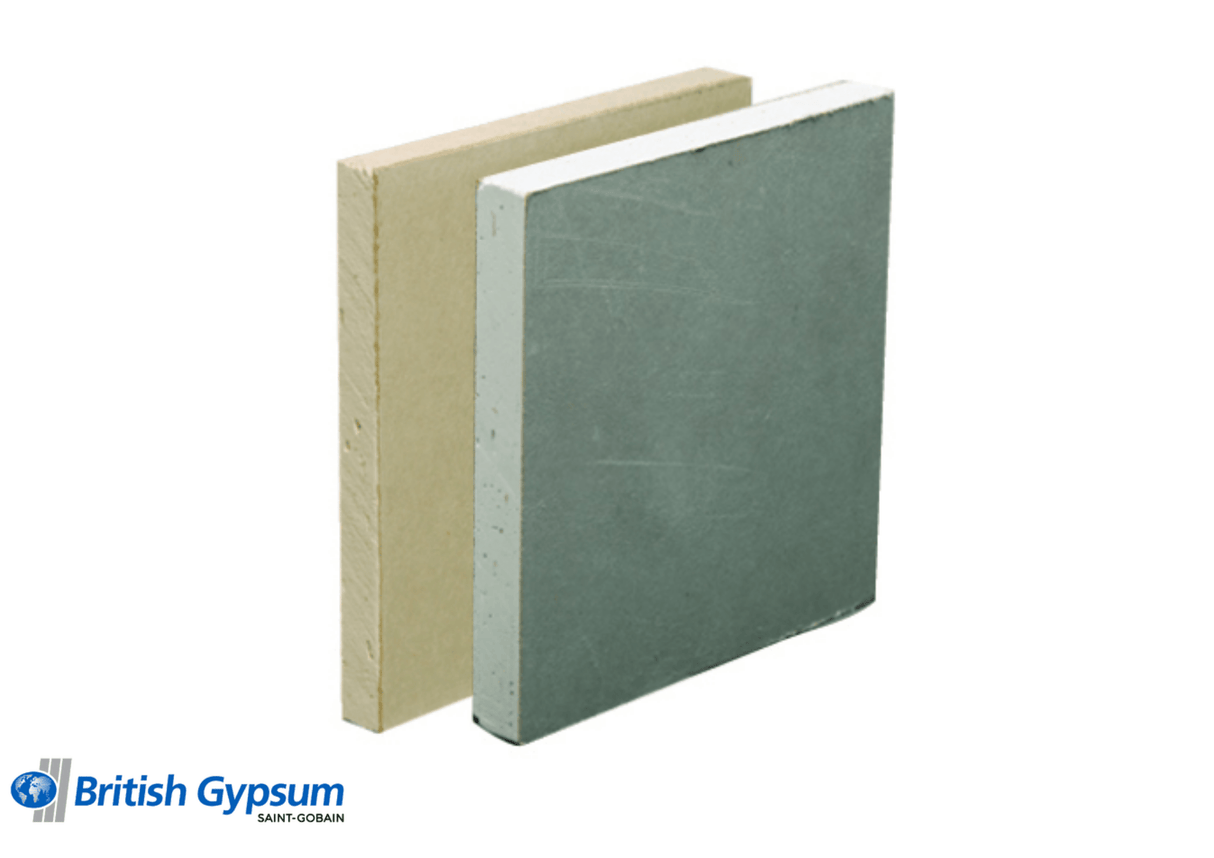 British Gypsum Gyproc Plank Tapered Edge | 2400mm x 600mm x 19mm IUK01142 Drywall