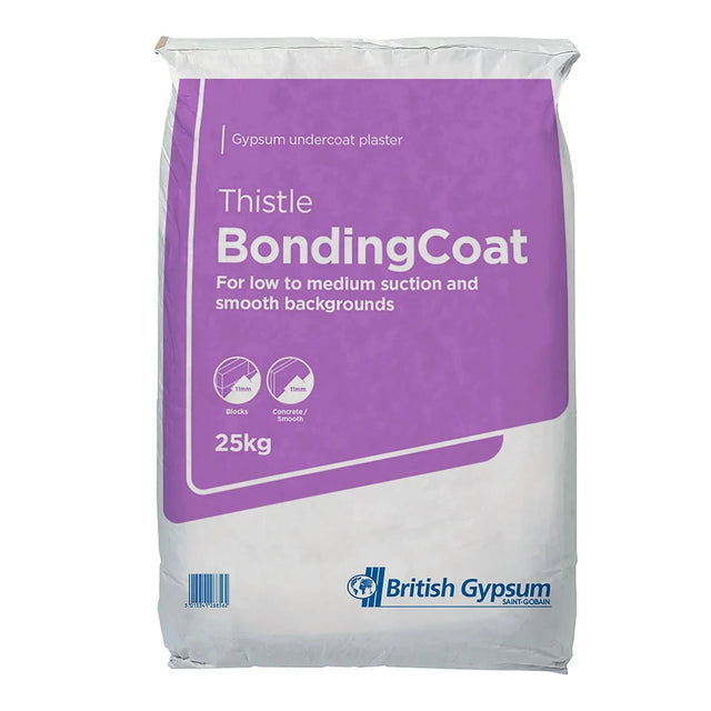 British Gypsum Thistle Bonding Coat 25kg BM010553 Building Consumables