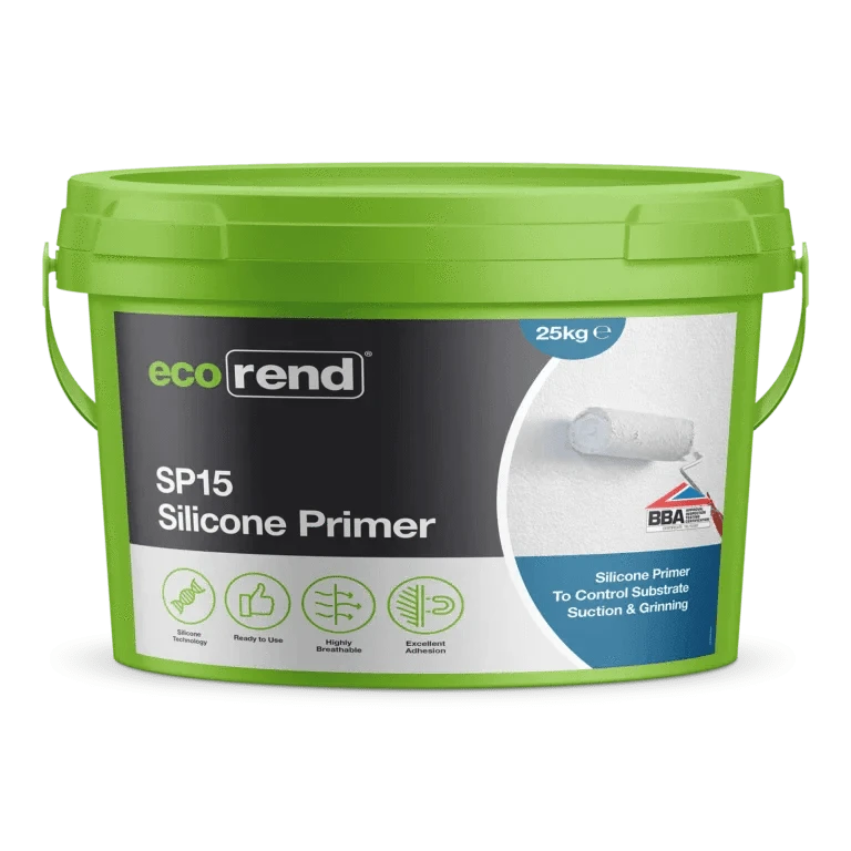 Ecorend Ecorend SP15 Silicone Primer - 25kg | Antique White BM006634 Rendering Products