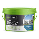 Ecorend Ecorend SR15 Silicone Thin Coat Render - 25kg | Portland Stone BM007527 Rendering Products