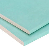 Insulation UK 12.5mm Moisture Resistant Plasterboard Tapered Edge | 2.4m x 1.2m BM011117 Drywall