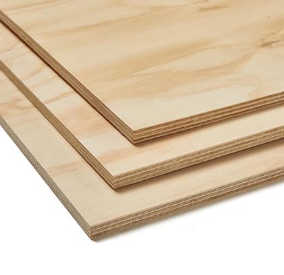 Insulation UK 12mm Structural Hardwood Plywood Sheet 2440mm x 1220mm (8' x 4') BM008666