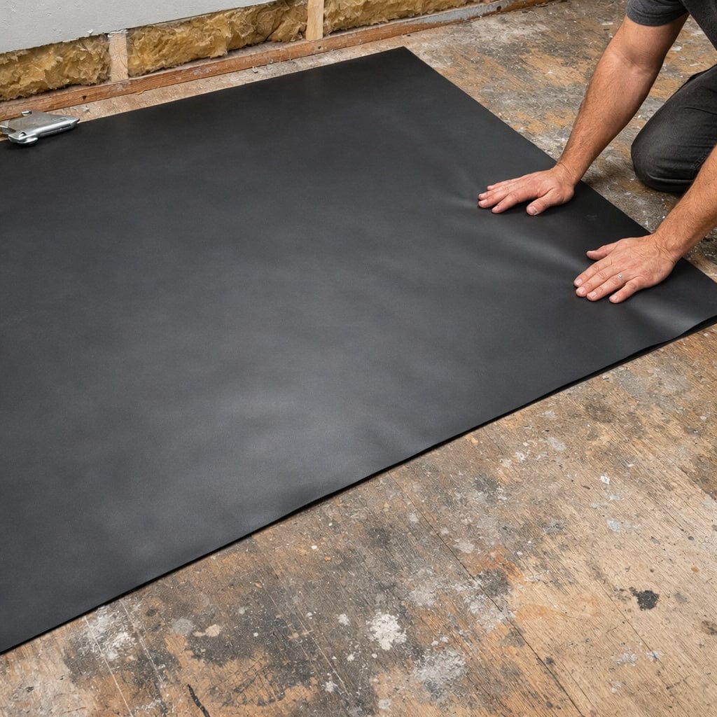 Insulation UK 2mm Mass Loaded Vinyl 1.22m x 1.22m (5kg) IUK01379 Sound Dampening Panels & Foam