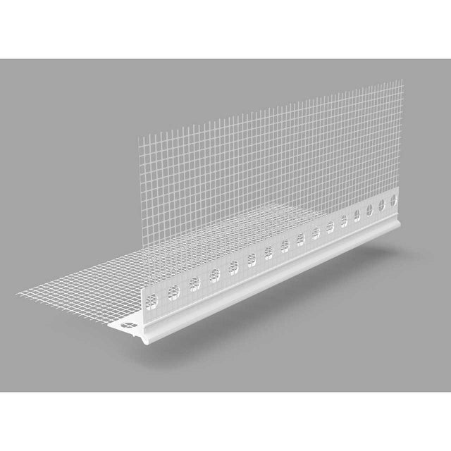 Insulation UK 6mm Corner Bead Wing Mesh 2.5m BM003897 Rendering Products