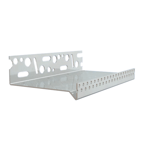 Insulation UK Base Starter Track  2.5m (10mm plastic nose) | 70mm BM006552 Rendering Products