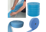 Insulation UK Perimeter Strip With PVC Apron & Tear Off Slits | 5mm x 100mm x 50m IUK01196