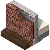 100mm Kingspan K108 Kooltherm Cavity Insulation Board | 1200mm x 450mm | 5 per pack