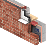 Kingspan Kingspan Kooltherm Cavity Closer | 110mm - 10 Per Pack Phenolic Insulation