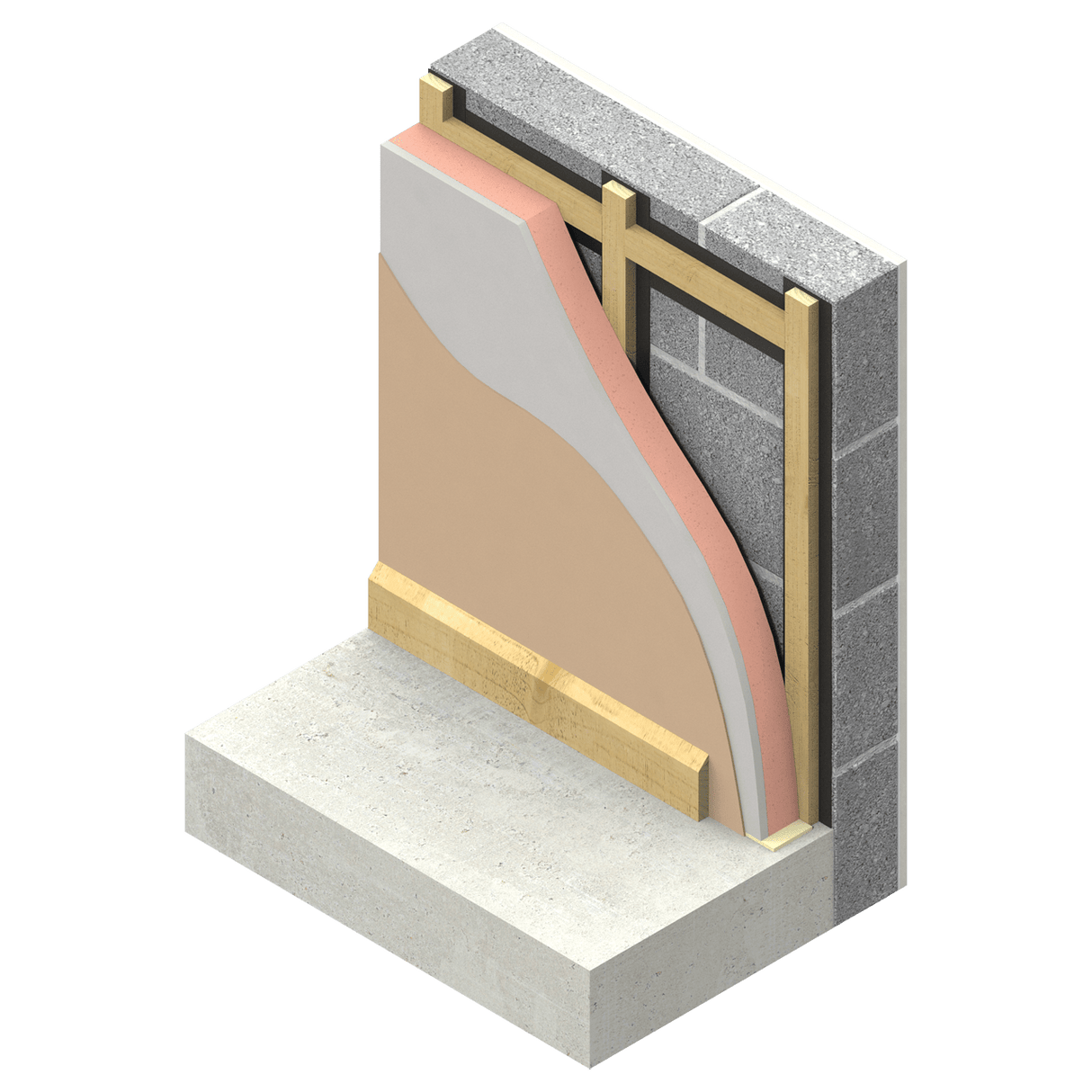 Kingspan 42.5mm Kingspan Kooltherm K118 Insulated Plasterboard | 2400mm x 1200mm | 18 Per Pallet IUK01215 Drywall