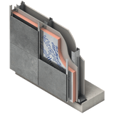 Kingspan Kooltherm K15 Rainscreen Board | 2400mm x 1200mm | 70mm - 4 ...