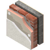 Kingspan 70mm Kingspan Kooltherm K5 External Wall Board | 1200mm x 600mm | 6 per pack IUK00915 Phenolic Insulation