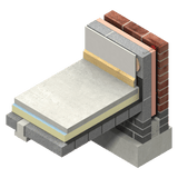 Kingspan 140mm Kingspan TF70 ThermaFloor PIR Insulation Board | 2400mm x 1200mm | 2 per pack IUK00062 Insulation