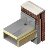 Kingspan 90mm Kingspan Thermaroof TR26 Flat Roof Board | 2400mm x 1200mm | 3 Per Pack BM007030 PIR Insulation