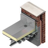 Kingspan 90mm Kingspan Thermaroof TR26 Flat Roof Board | 2400mm x 1200mm | 3 Per Pack BM007030 PIR Insulation