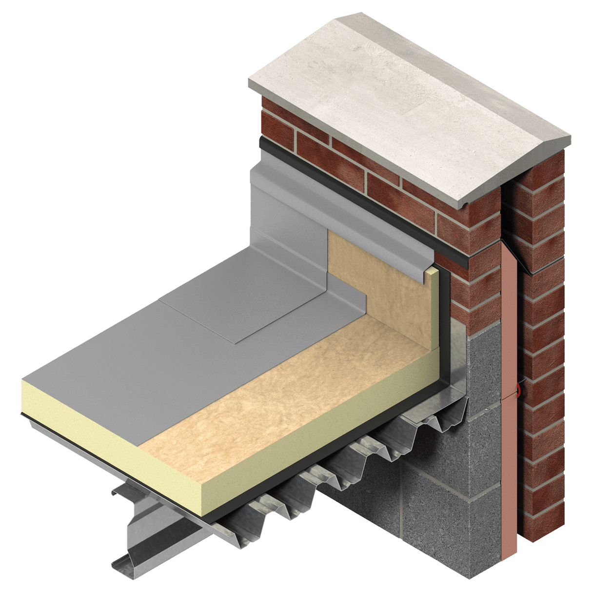 Kingspan 50mm Kingspan Thermaroof TR27 Flat Roof PIR Insulation Board | 1200mm x 1200mm | 6 Per Pack IUK01327 PIR Insulation