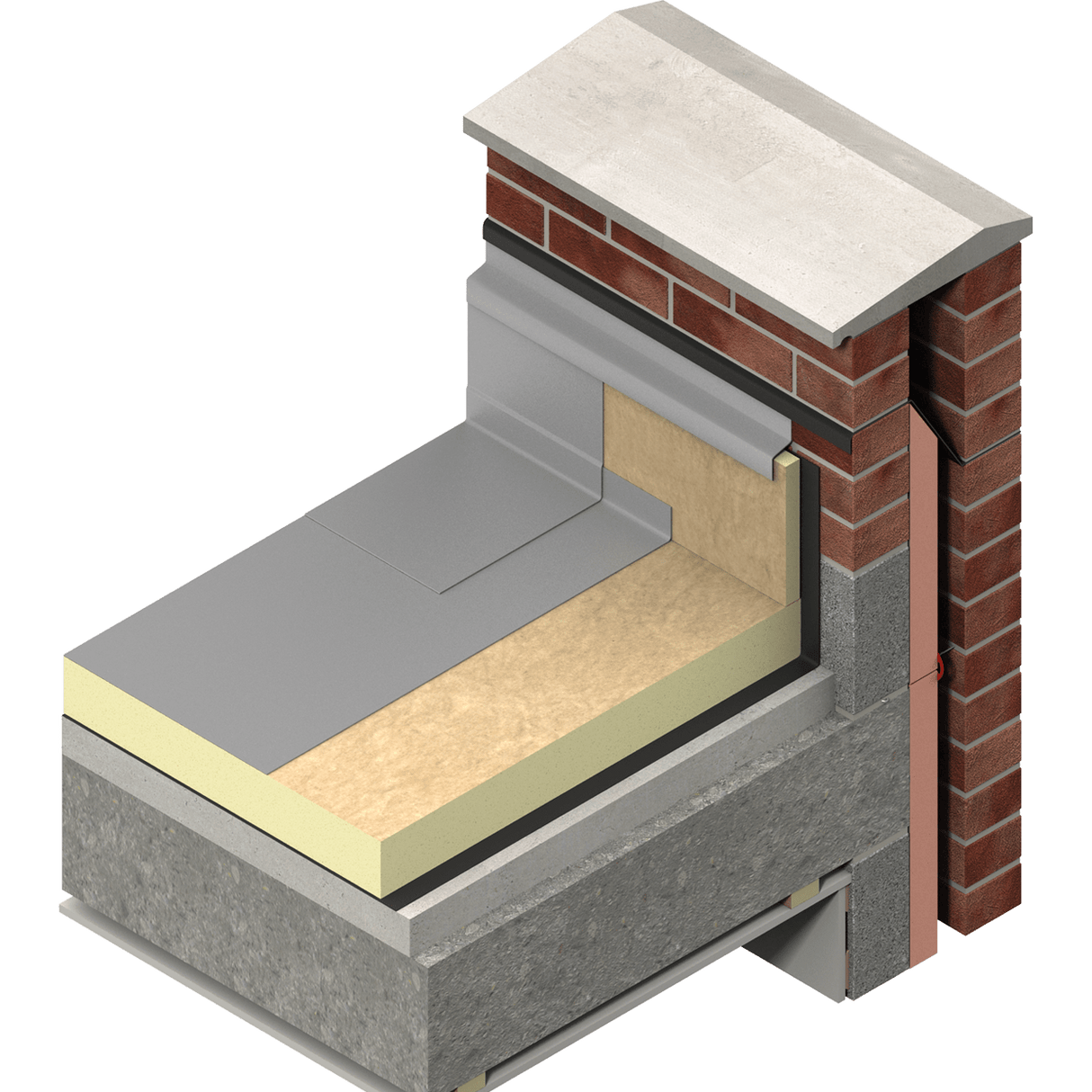 Kingspan 50mm Kingspan Thermaroof TR27 Flat Roof PIR Insulation Board | 1200mm x 1200mm | 6 Per Pack IUK01327 PIR Insulation