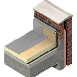 Kingspan 50mm Kingspan Thermaroof TR27 Flat Roof PIR Insulation Board | 1200mm x 1200mm | 6 Per Pack IUK01327 PIR Insulation