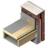 Kingspan 50mm Kingspan Thermaroof TR27 Flat Roof PIR Insulation Board | 1200mm x 1200mm | 6 Per Pack IUK01327 PIR Insulation