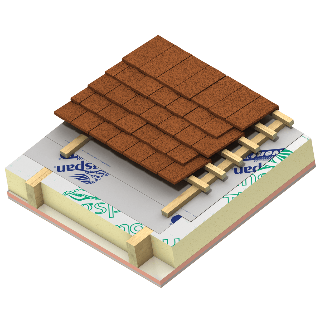 Kingspan 100mm Kingspan TP10 ThermaPitch PIR Insulation Board | 2400mm x 1200mm | 3 per pack IUK00059 Insulation