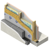 Kingspan 25mm Kingspan TW55 ThermaWall PIR Insulation Board | 2400mm x 1200mm | 12 per pack IUK00050 Insulation