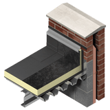 100mm Kingspan Thermaroof TR24 Flat Roof PIR Insulation Board | 1200mm x 600mm | 5 Per Pack