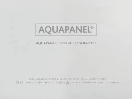 Knauf 12.5mm Knauf Aquapanel Rooftop 2400mm x 900mm
