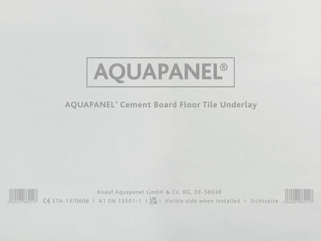 Knauf 6mm Aquapanel Floor Tile Underlay 1200mm x 900mm