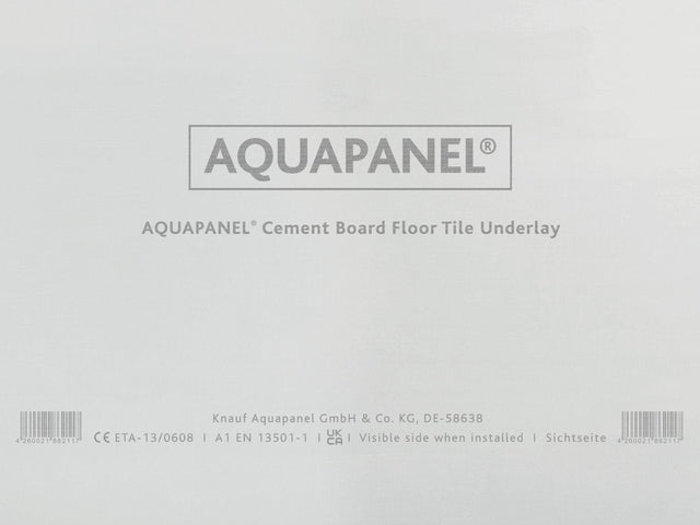 Knauf 6mm Aquapanel Floor Tile Underlay 1200mm x 900mm