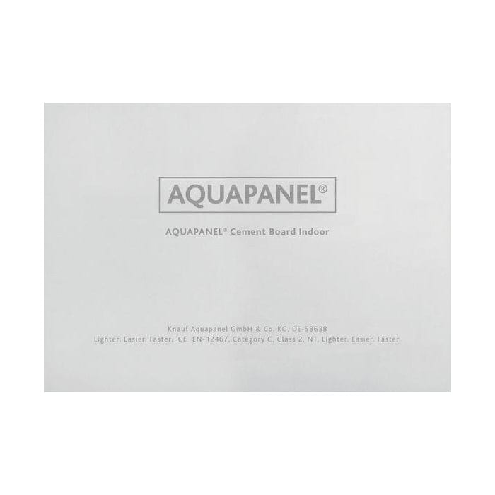 Knauf Knauf Aquapanel Interior Cement Board | 2400mm x 900mm x 12.5mm (2.16m2) IUK01794