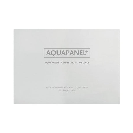 Knauf 12.5mm Knauf Aquapanel Outdoor  2.4m x 900mm IUK01407
