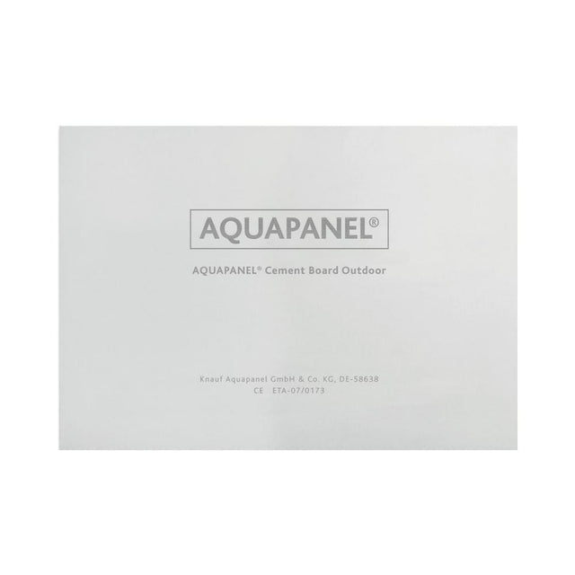 Knauf 12.5mm Knauf Aquapanel Outdoor  2.4m x 900mm IUK01407