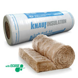 Knauf 200mm Knauf Loft Roll 44 Combi-cut - 6.84m² BM005979 Mineral Fibre Insulation
