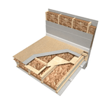 Knauf 200mm Knauf OmniFit Roll 40 (Combi-cut)  3.4m x 570mm IUK01855 Mineral Fibre Insulation