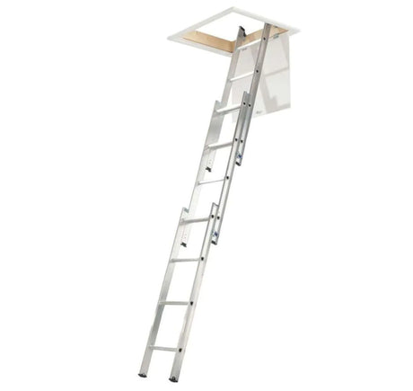 Manthorpe Manthorpe GLL257 Aluminium 3 Section Loft Ladder - 3m IUK01087 Access Panel