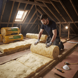 ODE 100mm ODE LUNAflex Loft Roll Ultra 7.2m x 1.2m - 8.64m2 per roll BM06701 Mineral Fibre Insulation