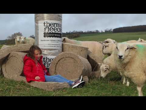 140mm Thermafleece CosyWool 570mm Roll (2 roll pack)