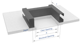 Principal Building Products Access Panel 100mm x 150mm BM06621 Access Panel