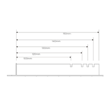 Principal Building Products Universal 150 EPS Cavity Closer 100-150mm x 2.4m Cavity Closer