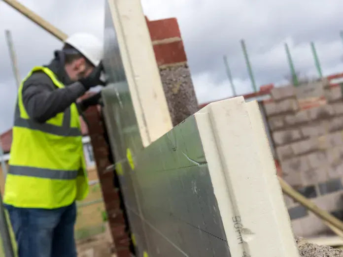 Recticel 115mm Recticel Eurowall®+ Full Fill Cavity Wall Insulation 1200mm x 460mm - 4.32m2 per pack IUK01405 PIR Insulation