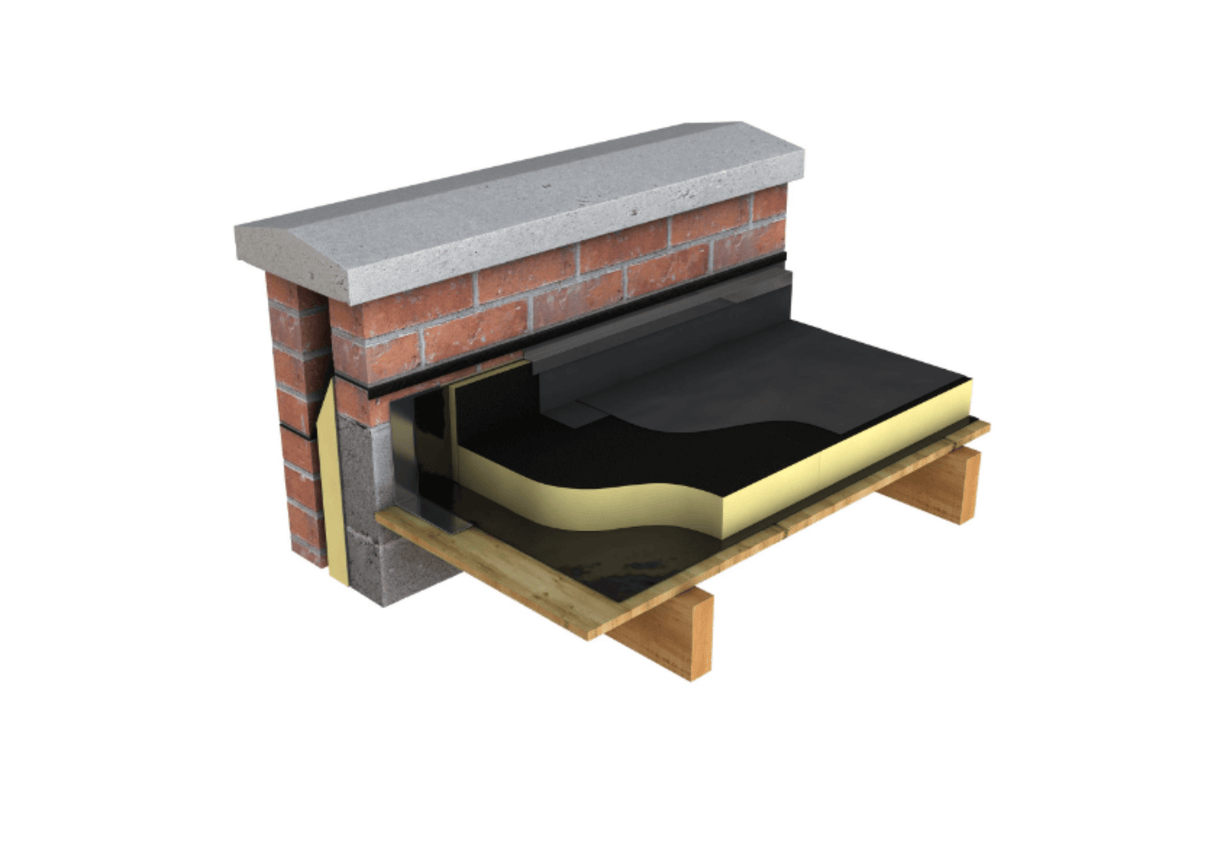 Recticel Recticel Powerdeck U Flat Roof Insulation Board | 1200 x 600mm | 100mm - 5 per pack IUK01762 PIR Insulation