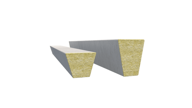 Rockwool 195mm Rockwool Acoustic Infill  1.2m x 71/166mm Mineral Fibre Insulation