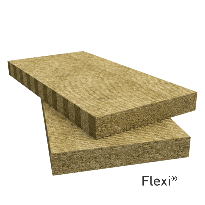 Rockwool 50mm Rockwool Flexi Insulation Slab  1.2m x 600mm BM003226 Mineral Fibre Insulation