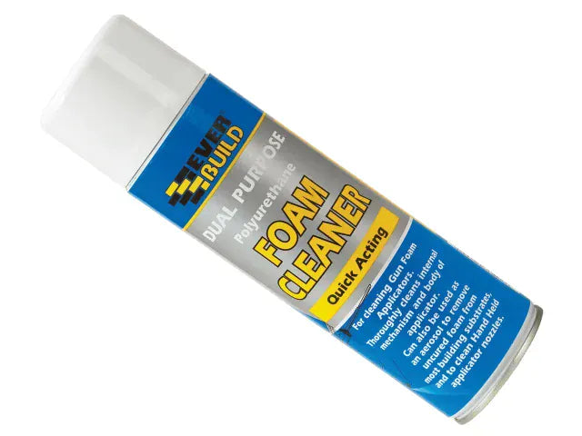 Sika Everbuild Dual Purpose Foam Cleaner BM012390 Building Consumables