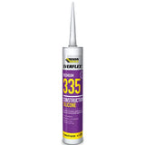 Sika Everbuild Everflex 335 Construction Silicone Black 295ml