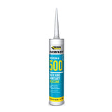 Sika Everbuild Everflex 500 Bath & Sanitary Silicone White 295ml