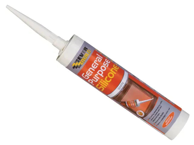 Sika Everbuild General Purpose Silicone White 280ml